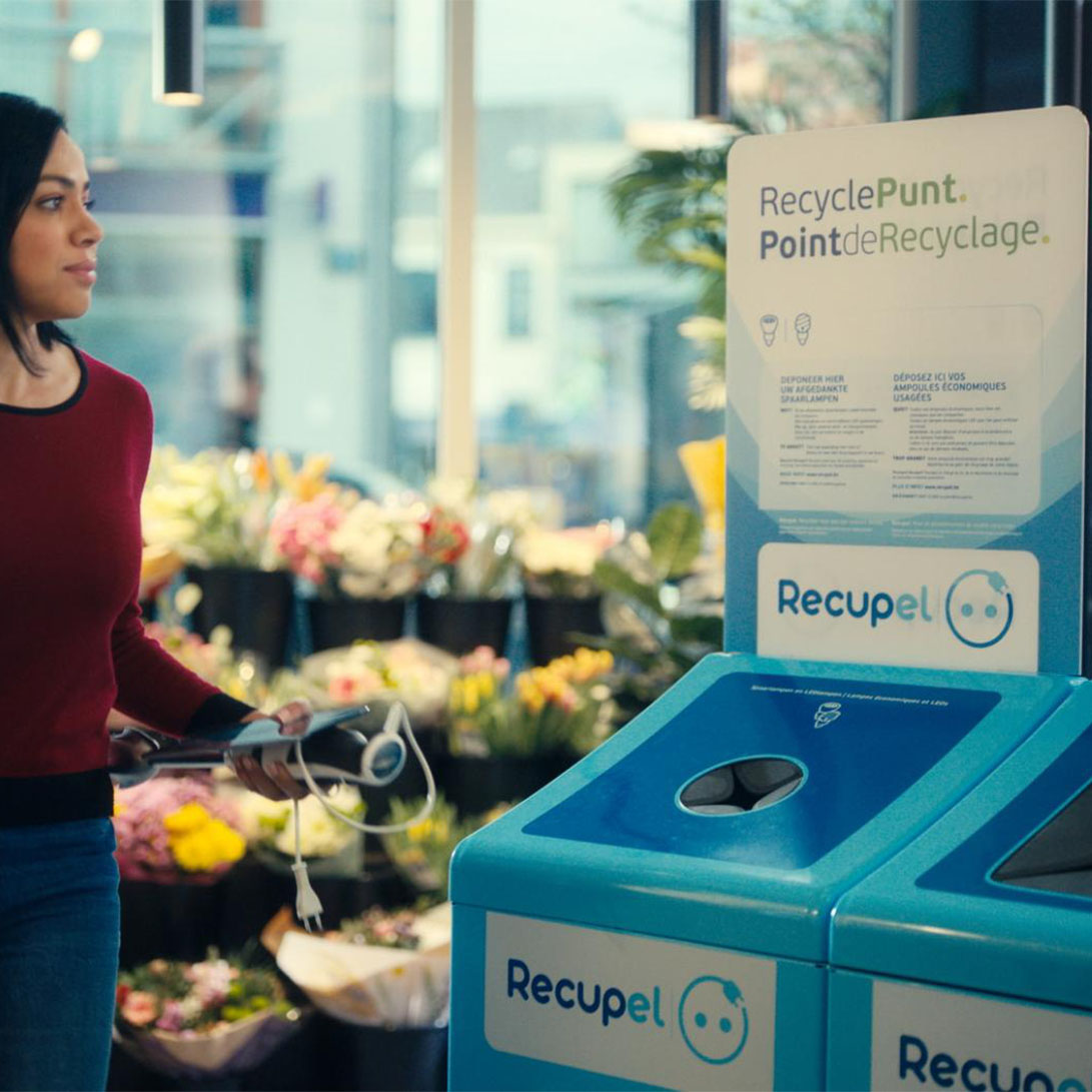 Recupel collection point